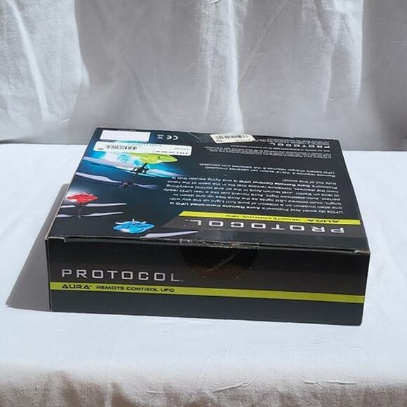 Protocol Aura X Red Remote Control RC UFO w/ MultiColor Lights Auto Stabilizer - Picture 3 of 5